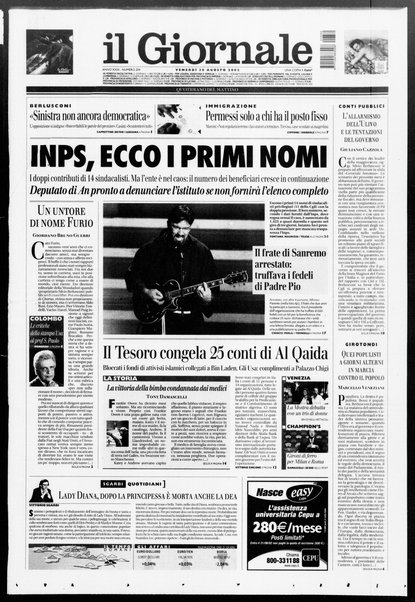 Il giornale : quotidiano del mattino